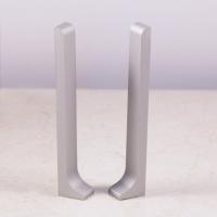 Фурнитура для напольного плинтуса ПТ-60 М окончание (кмп) хром