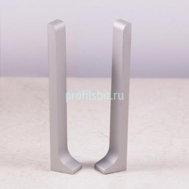 Фурнитура для напольного плинтуса ПТ-60 М окончание (кмп) хром