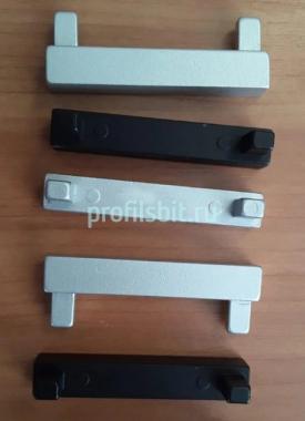 Заглушки для напольного плинтуса ПТ-41 М окончание (кмп) серебро