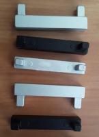 Заглушки для плинтуса под LED подсветку 60 мм ПТ-61 М окончание (кмп) серебро