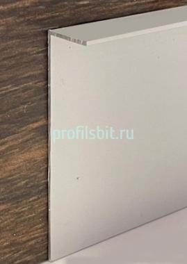 Плинтус алюминиевый для гипсокартона 40х13 мм ПБ-40х13 сырой алюминий 3 м