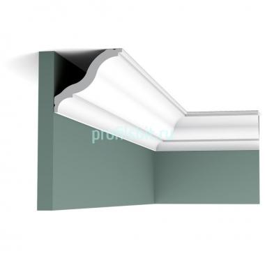 Потолочный плинтус из легкого полимера Orac Decor DUROFOAM CB503N 92х82 мм белого цвета 2 м