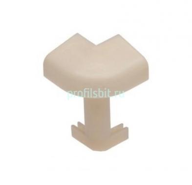 Уголок внешний ПВХ плинтуса для ковролина Cezar Dwo цвет под плинтус