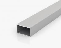 Алюминиевый бокс 10х20х1,5 мм 3 м серебро анодированный