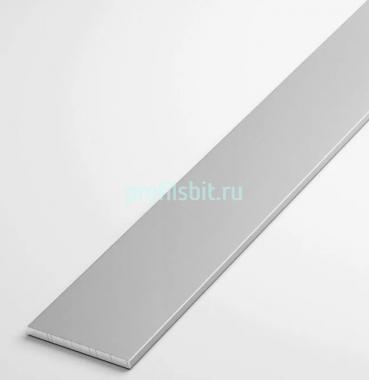 Алюминиевая полоса 20х3 мм 3 м серебро анодированная