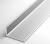 Алюминиевый уголок 10х25х1,2 мм 3 м серебро анодированный