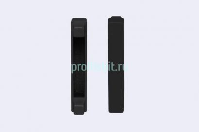 Алюминиевая фурнитура для плинтуса Евротрим C-60 4037.05 черная