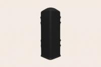 Алюминиевый уголок внешний для плинтуса Евротрим F-100 2642.05 черный