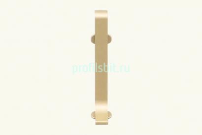 Соединитель ПВХ для плинтуса Евротрим L-80 2157.00 золото