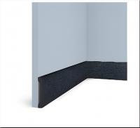 Напольный плинтус HiWood B90V1 BK114 под дерево 90 мм 2,7 м