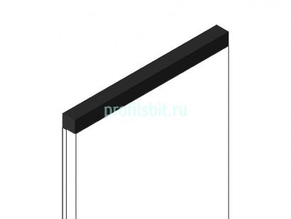 Декоративный молдинг 12х12 мм HiWood D12V1 BK фитополимер под дерево 2.7м