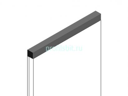 Декоративный молдинг 12х12 мм HiWood D12V1 GR15 фитополимер под дерево 2.7м