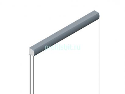 Декоративный молдинг 15х15 мм HiWood D15V2 BU29 фитополимер под дерево 2.7м