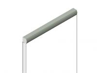 Декоративный молдинг 15х15 мм HiWood D15V2 GN69 фитополимер под дерево 2.7м