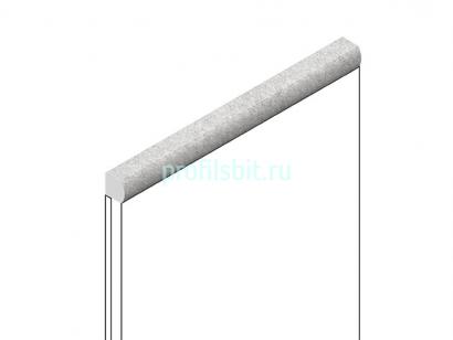 Декоративный молдинг 15х15 мм HiWood D15V2 GR5 фитополимер под дерево 2.7м