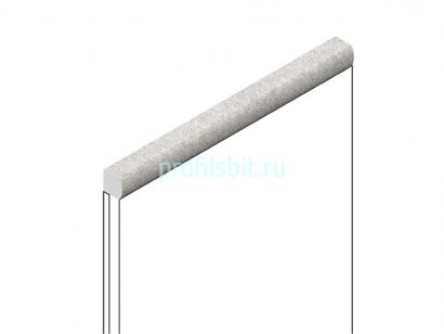 Декоративный молдинг 15х15 мм HiWood D15V2 MP5 фитополимер под дерево 2.7м