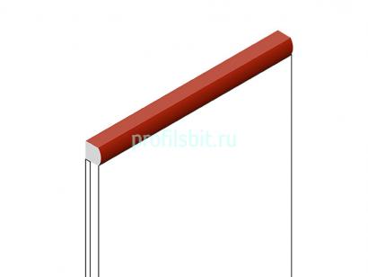 Декоративный молдинг 15х15 мм HiWood D15V2 OR3 фитополимер под дерево 2.7м