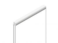 Декоративный молдинг 15х15 мм HiWood D15V2 W41 фитополимер под дерево 2.7м