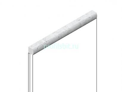 Декоративный молдинг 15х15 мм HiWood D15V2 W50 фитополимер под дерево 2.7м