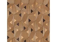 Декоративная стеновая панель 3D 600х4х3000 мм HiWood Maximum DM629 BR55 с рельефным узором