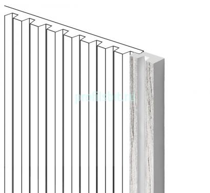 Финишный молдинг для панелей HiWood LF129B GR24N под дерево 11х24 мм 2,7 м