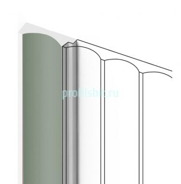 Финишный молдинг для панелей HiWood LF139A GN69 зеленый 12х32 мм 2,7 м