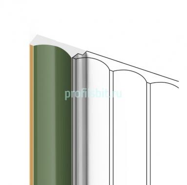 Финишный молдинг для панелей HiWood LF139A GN81G зеленый 12х32 мм 2,7 м