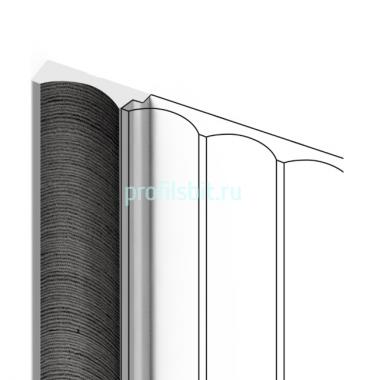 Финишный молдинг для панелей HiWood LF139A GR26 под дерево 12х32 мм 2,7 м