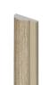 Финишный молдинг для панелей HiWood LF140A BR496 под дерево 12х36 мм 2,7 м