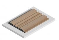 Стеновая панель отделочная HiWood LV121 BR417 под дерево 12х120 мм 2,7 м