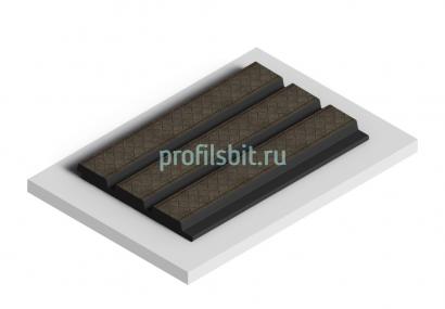 Стеновая панель отделочная HiWood LV124LE1 BR497K под дерево 12х120 мм 2,7 м