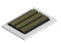 Стеновая панель отделочная HiWood LV124LE1 GN83K под дерево 12х120 мм 2,7 м