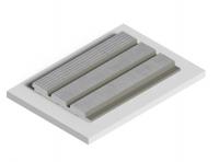 Стеновая панель отделочная HiWood LV124L S339S серая 12х120 мм 2,7 м