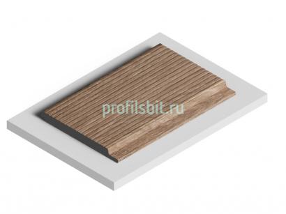 Стеновая панель отделочная HiWood LV127L BR416 под дерево 12х120 мм 2,7 м