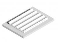 Стеновая панель отделочная HiWood LV139 NP белая 12х120 мм 2,7 м