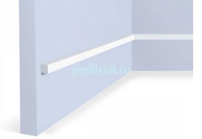 Молдинг 12х12 мм Hiwood D12V1 белый 2,7м