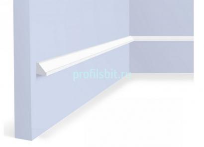 Молдинг 12х12 мм Hiwood D12V2 белый 2,7м