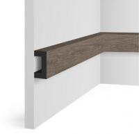 Молдинг 40х20 мм Hiwood LB40 BR490 под дерево 2,7м