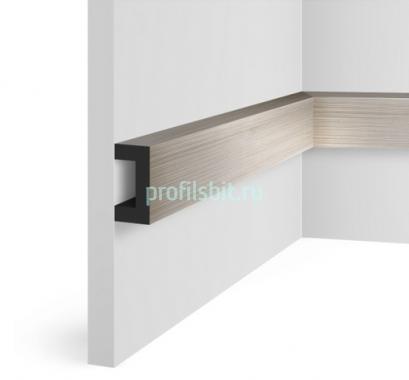 Молдинг 40х20 мм Hiwood LB40 S15 под дерево 2,7м