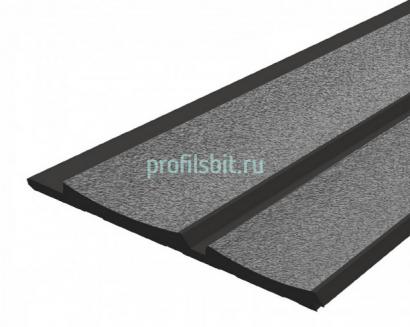 Отделочная панель 120х12 мм Hiwood LV125 S387K серый 2,7м