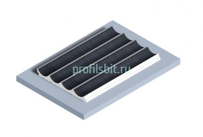 Отделочная панель 120х12 мм Hiwood LV139 BU20 черный 2,7м