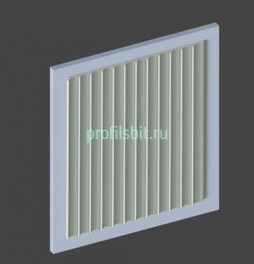 Отделочная панель 120х12 мм Hiwood LV139 GN69 зеленый 2,7м