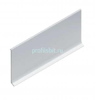 Плинтус для пола из алюминия 80 мм NEEXY AKBD80-MS серебро матовое 2.5 м