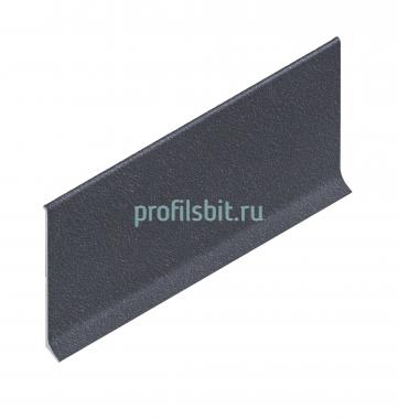 Плинтус для пола из алюминия 60 мм NEEXY AKBD60-SA муар антрацит 2.5 м