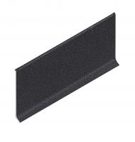 Плинтус для пола из алюминия 60 мм NEEXY AKBD60-SBL муар черный 2.5 м