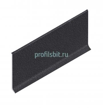 Плинтус для пола из алюминия 100 мм NEEXY AKBD100-SBL муар черный 2.5 м