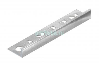 L-профиль 10 мм алюминиевый NEEXY PV02-41 SW муар белый 2.7 м