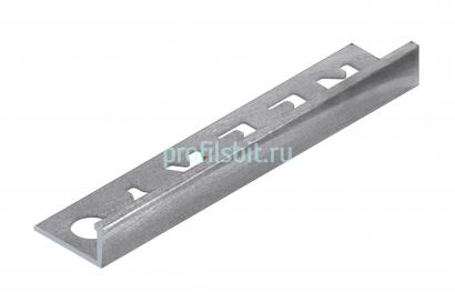 L-профиль 12.5 мм алюминиевый NEEXY PV03-02 MS серебро матовое 2.7 м