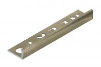 L-профиль 12.5 мм алюминиевый NEEXY PV03-16 MT титан матовый 2.7 м