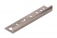 L-профиль 12.5 мм алюминиевый NEEXY PV03-43 SC муар бежевый 2.7 м